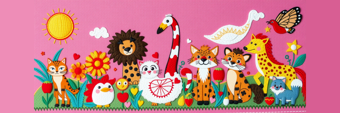 Embroidery Designs Stock