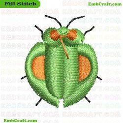 3D Beetle Embroidery Design 17