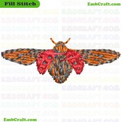 3D Beetle Model Embroidery Design 5