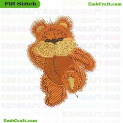 Bear Embroidery Design 792