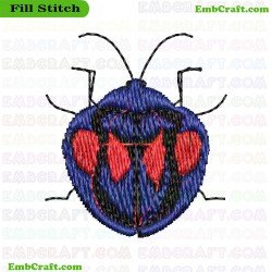 Beetle Embroidery Design 26