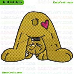 Belinda The Bear Embroidery Design 8