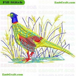 Bird Embroidery Design 52