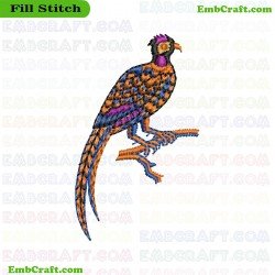 Bird Embroidery Design 84