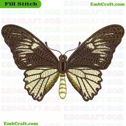 Butterfly Embroidery Design 56