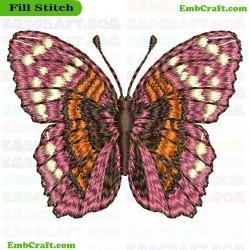 Butterfly Embroidery Design 5