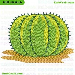 Cactus Depicting Desert Beauty Embroidery Design 12