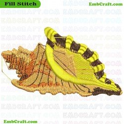 Colorful Fish Embroidery Design 48