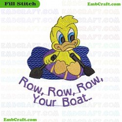 Darling Duckies Embroidery Design 17