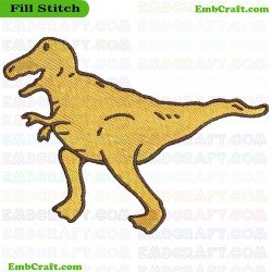 Dinosaur Embroidery Design 83