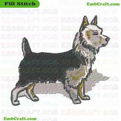 Dog Embroidery Design 247