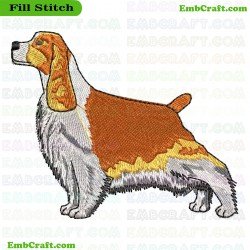 Dog Embroidery Design 438