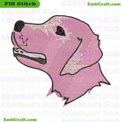 Dog Embroidery Design 479