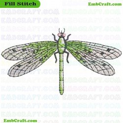 Dragonfly Embroidery Design 23