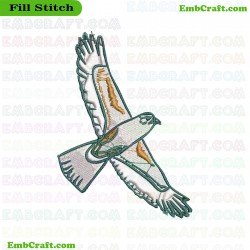 Eagle Embroidery Design 3