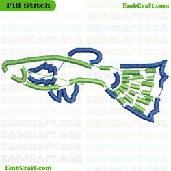 Fish Embroidery Design 18