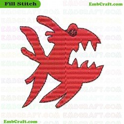 Fish Embroidery Design 75