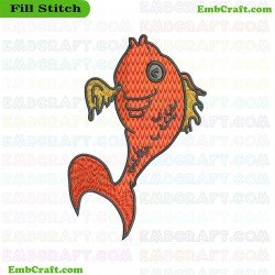 Fish Embroidery Design 85