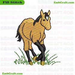 Horse Embroidery Design 58