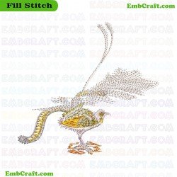 Kiwi Bird Embroidery Design 21