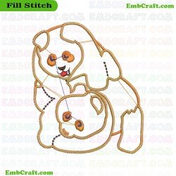 Playful Bears Embroidery Design 10