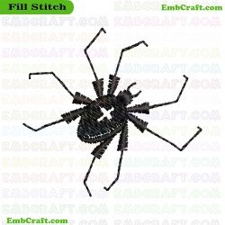 Spider Embroidery Design 19